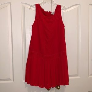 Ann Taylor Loft Womens red dress 8